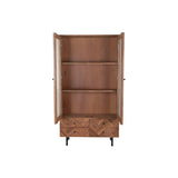 Display Stand Home ESPRIT Crystal Acacia 100 x 40 x 185 cm-8