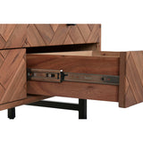 Display Stand Home ESPRIT Crystal Acacia 100 x 40 x 185 cm-6