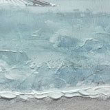 Painting Home ESPRIT Blue White Mediterranean Seagull 140 x 3,7 x 70 cm (2 Units)-4