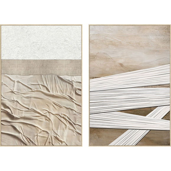 Painting Home ESPRIT White Beige Modern Urban (2 Units)-0