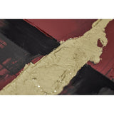 Canvas Home ESPRIT Black Red Modern 83 x 4 x 123 cm (2 Units)-2