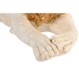 Decorative Figure Home ESPRIT White Golden Lion 80 x 36 x 39 cm-2
