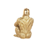 Decorative Figure Home ESPRIT Golden Gorilla 44 X 38 X 61,5 CM-1