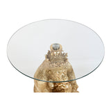 Side table Home ESPRIT Golden 60 x 60 x 59 cm-4