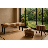 Bench Home ESPRIT Multicolour Mango wood 94 X 38 X 45 CM-8