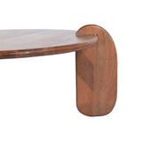 Centre Table Home ESPRIT Brown 98 X 98 X 46 CM-4