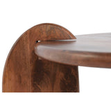 Centre Table Home ESPRIT Brown 98 X 98 X 46 CM-3