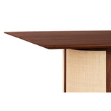Dining Table Home ESPRIT Fibre Mango wood 200 x 100 x 76 cm-6