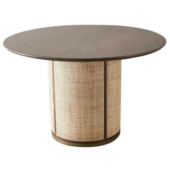 Dining Table Home ESPRIT Mango wood 130 x 130 x 76 cm-0