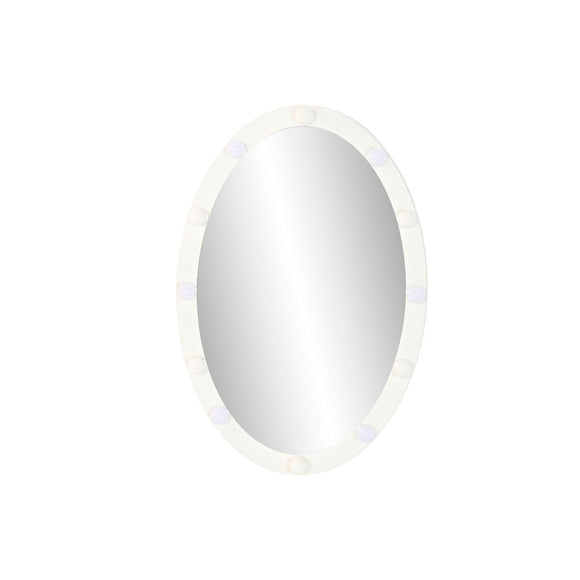 Wall mirror Home ESPRIT White Modern 62,5 X 7,5 X 91 CM 61,5 X 7,5 X 91 CM-0