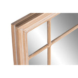 Wall mirror Home ESPRIT Natural Window Stripped 68 x 4 x 128 cm-4