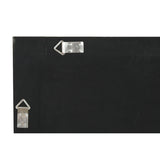 Wall mirror Home ESPRIT Natural Window Stripped 68 x 4 x 128 cm-1