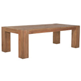 Dining Table Home ESPRIT Natural Pinewood Recycled Wood 240 X 110 X 78 CM-0