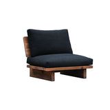 Armchair Home ESPRIT Black Natural 95 x 88 x 75 cm-0