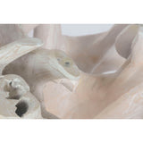 Centre Table Home ESPRIT White 90 x 90 x 47 cm-2