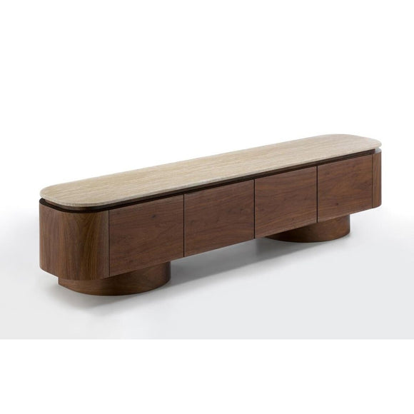 TV furniture Home ESPRIT Brown-0