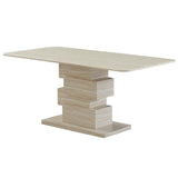 Dining Table Home ESPRIT Granite MDF Wood 180 x 90 x 75 cm-1