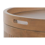 Centre Table Home ESPRIT Brown 76 x 76 x 46 cm-3