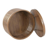 Centre Table Home ESPRIT Brown 76 x 76 x 46 cm-1