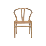 Dining Chair Home ESPRIT Natural Rattan Elm wood 55 x 46 x 80 cm-0