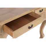 Desk Home ESPRIT White Natural Wood-8