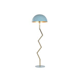 Floor Lamp Home ESPRIT Blue Golden 220 V 45 x 45 x 153 cm-7