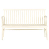 Bench Home ESPRIT Cream Mango wood MDF Wood 150 X 50 X 98 CM-10