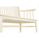 Bench Home ESPRIT Cream Mango wood MDF Wood 150 X 50 X 98 CM-4