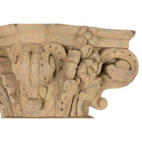 Decorative Figure Home ESPRIT Natural Column Stripped 30 X 30 X 200 CM-7