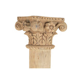 Decorative Figure Home ESPRIT Natural Column Stripped 30 X 30 X 200 CM-3