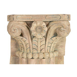 Decorative Figure Home ESPRIT Natural Column Stripped 35 X 25 X 125 CM-4