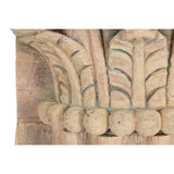 Decorative Figure Home ESPRIT Natural Column Stripped 35 X 25 X 125 CM-2