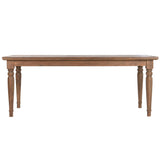 Dining Table Home ESPRIT Teak 200 x 90 x 78 cm-2
