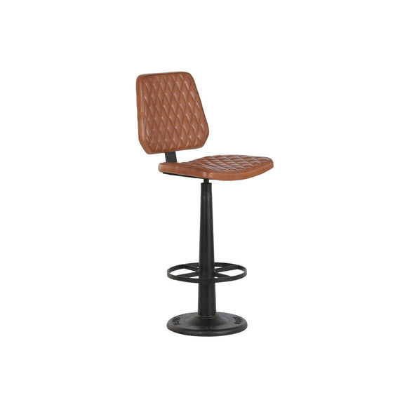 Stool Home ESPRIT Leather Iron-0