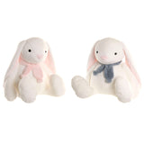 Fluffy toy Home ESPRIT Cream Polyester Children's Rabbit (2 Units)-0