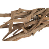 Ceiling Light Home ESPRIT Black Natural Wood Iron Teak 50 W-6