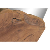 Wall mirror Home ESPRIT Brown Bali 100 x 5 x 100 cm-2