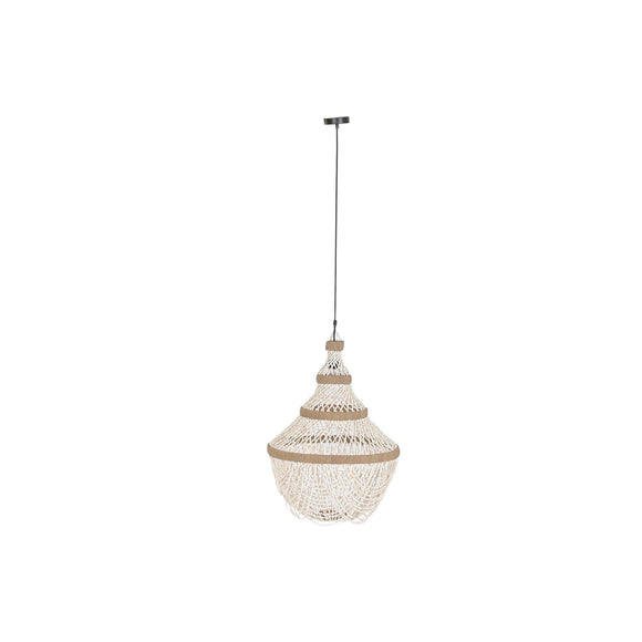 Ceiling Light Home ESPRIT White Natural Shells 50 W 50 x 50 x 130 cm-0