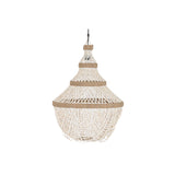 Ceiling Light Home ESPRIT White Natural Shells 50 W 50 x 50 x 130 cm-1