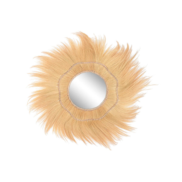 Wall mirror Home ESPRIT Natural Bali 110 X 11 X 110 CM-0