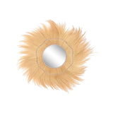 Wall mirror Home ESPRIT Natural Bali 110 X 11 X 110 CM-0