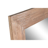 Wall mirror Home ESPRIT Natural Modern 100 x 3 x 200 cm-5