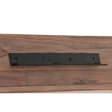 Wall mirror Home ESPRIT Natural Modern 100 x 3 x 200 cm-1