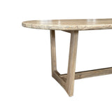 Dining Table Home ESPRIT Grey Teak 180 x 90 x 77 cm-2