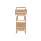 Serving trolley Home ESPRIT Natural 76 X 43 X 85,5 CM-7