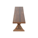 Bench Home ESPRIT Natural Recycled Wood 180 X 38 X 45 CM-9