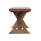 Bench Home ESPRIT Natural Recycled Wood 180 X 38 X 45 CM-8