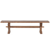Bench Home ESPRIT Natural Recycled Wood 180 X 38 X 45 CM-1