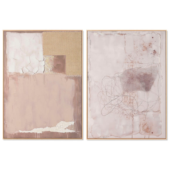 Canvas Home ESPRIT Modern 103 x 4 x 143 cm (2 Units)-0