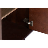 Sideboard Home ESPRIT Dark brown MDF Wood 200 X 40 X 75 CM-4